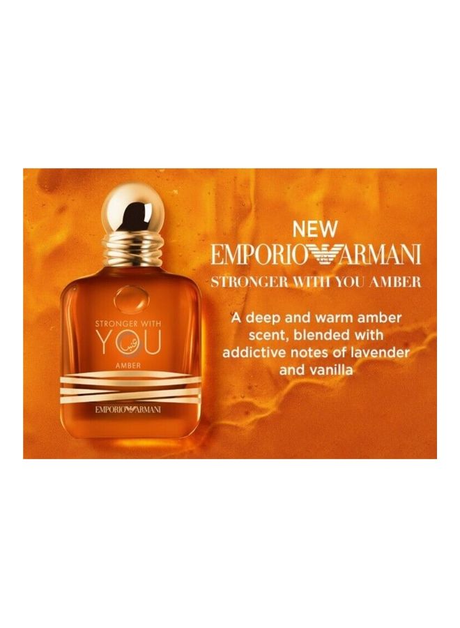 EMPORIO ARMANI Stronger With You Amber EDP - Image 2